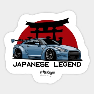 Nissan GTR Sticker